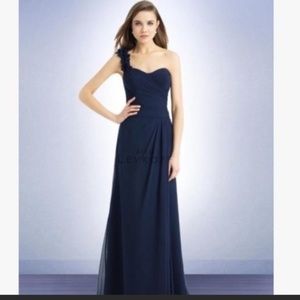 Bill Levkoff Bridesmaid Prom Dress One Shoulder